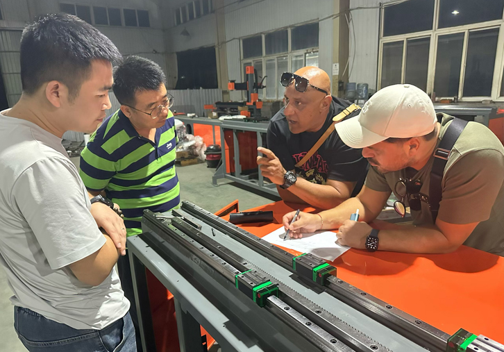 To learn a welding technique, a Bulgarian customer took a late-night flight across the ocean, only to return home after a three-hour factory visit.